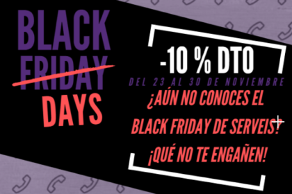 BLACK Friday SERHS Serveis BLACK Friday SERHS Serveis