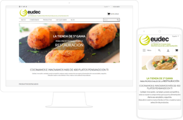 Creació eCommerce Eudec Food