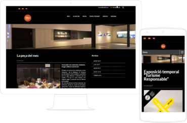 Creació web Museu del Turisme de Catalunya