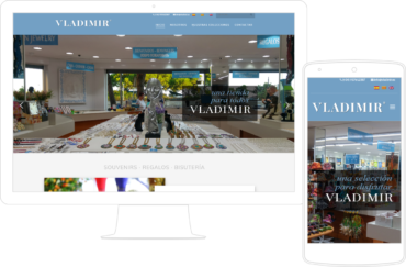 Creació web Vladimir Shopping Santa Susanna - Malgrat de Mar