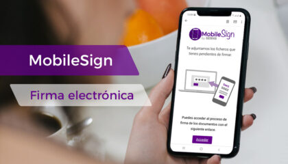 Firma electrónica MobileSign
